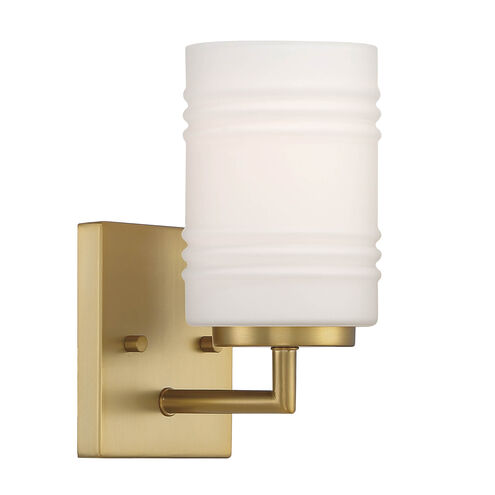 Leavenworth 1 Light 5 inch Brushed Gold Wall Sconce Wall Light